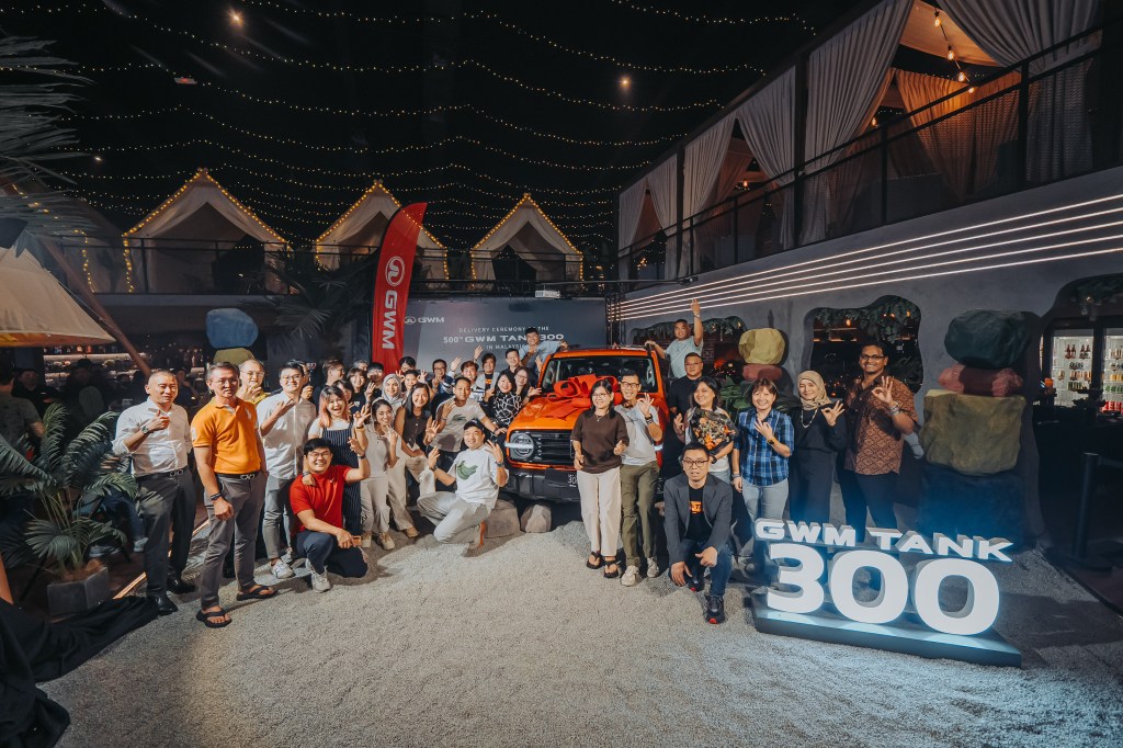 GWM MALAYSIA CATAT PENCAPAIAN SIGNIFIKAN DENGAN PENYERAHAN UNIT KE-500 GWM TANK&nbsp;300