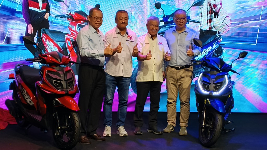 SKUTER TERKINI MODA AERO-E DILANCARKAN OLEH MDUA&nbsp;MOTOR.