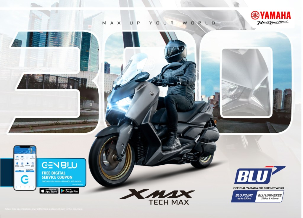 YAMAHA XMAX 300 TECH MAX&nbsp;BAHARU