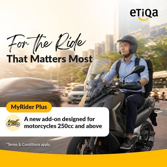 ETIQA memperkukuhkan perlindungan Insurans MYRIDER dan MYRIDER&nbsp;PLUS